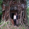 Martin with his sister Alice Schmidkunz - Germay Chec Republick - Aug 19 to 21, 2013 - Day trip excursion to Preah Vihear, Beng Melea & Koh Ker and to Banteay Chhmar - Secret Boutique Villa.