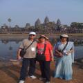 Dr. Raghavan's friends, Dr. Sarala Gopalan, Mr. Mrs. Mahalakshmi Chinni Subash - 03 pax - India - Jan 23 to 26 2014 - Angkor Holiday Hotel
