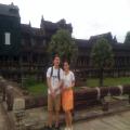 Robert Lee Mr. and his wife Rachel - USA Korea - June 14th to 15th 2014 - Borei Angkor Hotel