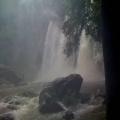 Kulen Mountain waterfall in the month of August